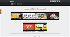 Desktop Screenshot of grandbeats.com